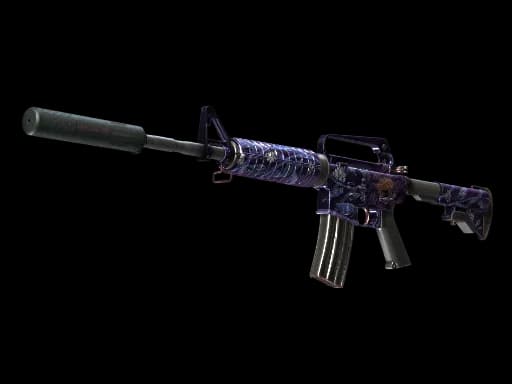 StatTrak™ M4A1-S | Black Lotus (Minimal Wear)