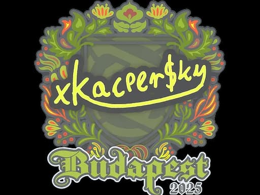 Sticker | xKacpersky | Budapest 2025