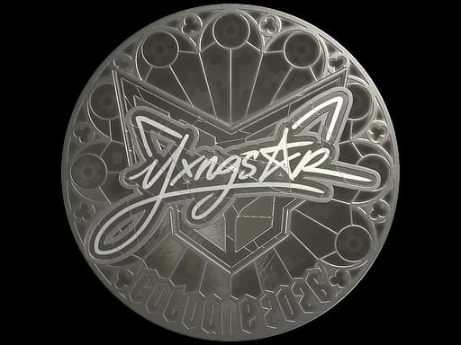 Sticker | yxngstxr (Foil) | Cologne 2026