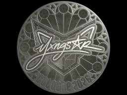 Sticker | yxngstxr (Foil) | Cologne 2026