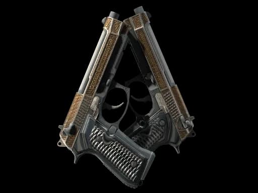 Dual Berettas | Tread (Minimal Wear)