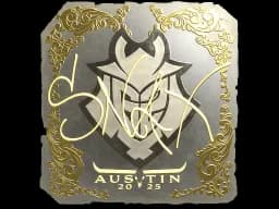 Sticker | Snax (Gold) | Austin 2025