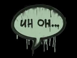 Sealed Graffiti | Uh Oh (Cash Green)