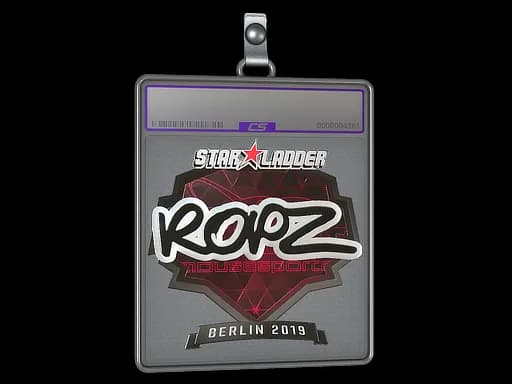 Sticker Slab | ropz (Foil) | Berlin 2019