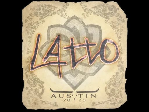 Sticker | latto | Austin 2025
