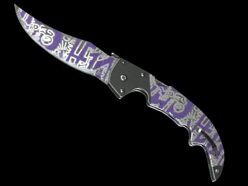 ★ Falchion Knife | Freehand (Well-Worn)