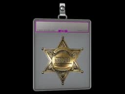 Sticker Slab | New Sheriff (Foil)