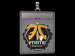 Sticker Slab | Fnatic (Foil) | London 2018