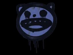 Sealed Graffiti | Happy Cat (SWAT Blue)