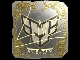Sticker | LNZ (Gold) | Austin 2025