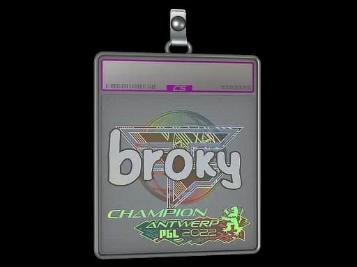 Sticker Slab | broky (Holo, Champion) | Antwerp 2022