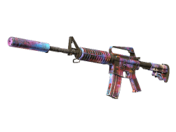 M4A1-S | Glitched Paint (Well-Worn)
