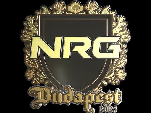 Sticker | NRG (Gold) | Budapest 2025