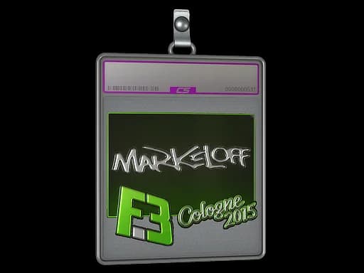 Sticker Slab | markeloff (Foil) | Cologne 2015