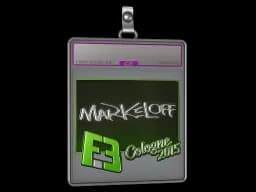 Sticker Slab | markeloff (Foil) | Cologne 2015