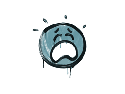 Sealed Graffiti | QQ (Wire Blue)