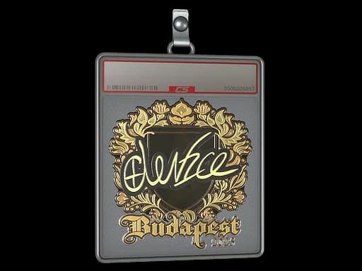 Sticker Slab | device (Gold) | Budapest 2025