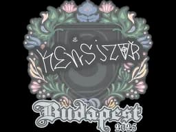 Sticker | kensizor | Budapest 2025