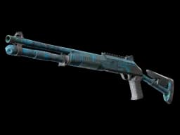 XM1014 | VariCamo Blue (Well-Worn)