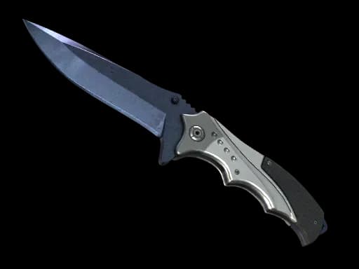 ★ Nomad Knife | Blue Steel (Battle-Scarred)