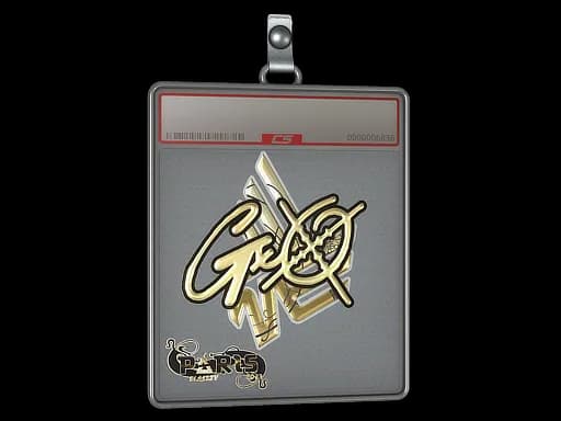 Sticker Slab | gxx- (Gold) | Paris 2023