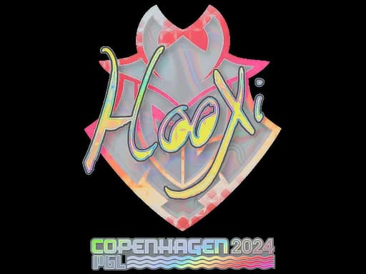 Sticker | HooXi (Holo) | Copenhagen 2024