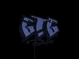 Sealed Graffiti | GTG (SWAT Blue)