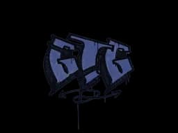 Sealed Graffiti | GTG (SWAT Blue)