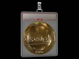 Sticker Slab | xseveN (Gold) | Katowice 2019