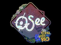 Sticker | oSee (Glitter) | Rio 2022
