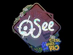 Sticker | oSee (Glitter) | Rio 2022