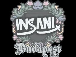 Sticker | insani | Budapest 2025