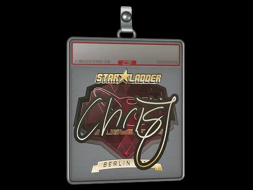 Sticker Slab | chrisJ (Gold) | Berlin 2019