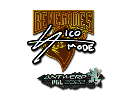 Sticker | sico (Glitter) | Antwerp 2022