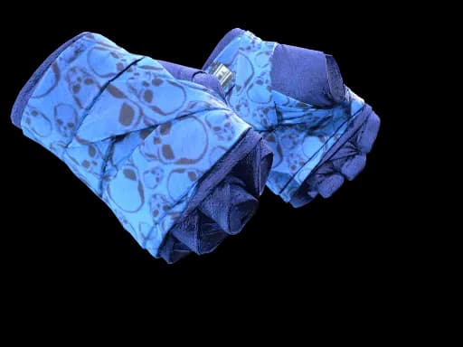 ★ Hand Wraps | Cobalt Skulls (Factory New)