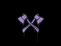 Sealed Graffiti | X-Axes (Violent Violet)