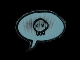 Sealed Graffiti | Death Sentence (Wire Blue)