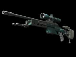 StatTrak™ SSG 08 | Abyss (Battle-Scarred)