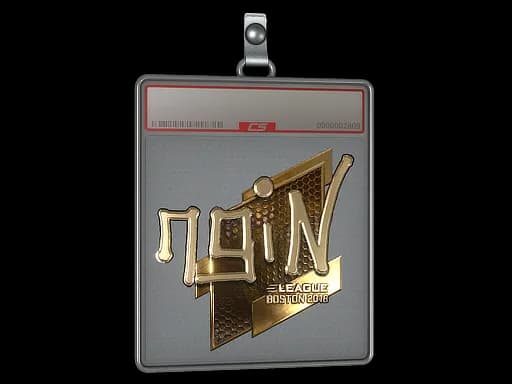 Sticker Slab | ngiN (Gold) | Boston 2018