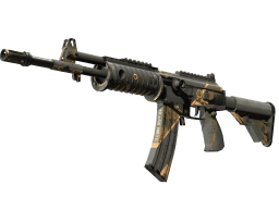 Galil AR | Black Sand (Battle-Scarred)