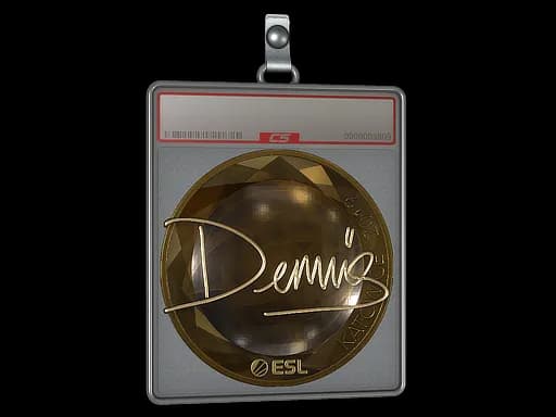 Sticker Slab | dennis (Gold) | Katowice 2019