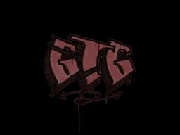 Sealed Graffiti | GTG (Brick Red)
