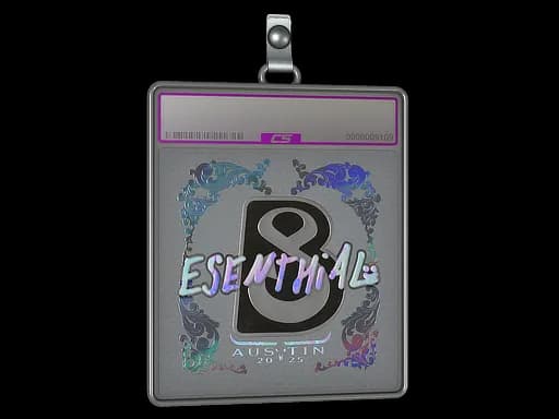 Sticker Slab | esenthial (Holo) | Austin 2025