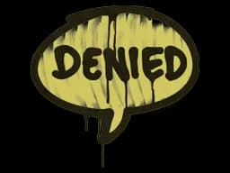 Sealed Graffiti | Denied (Tracer Yellow)