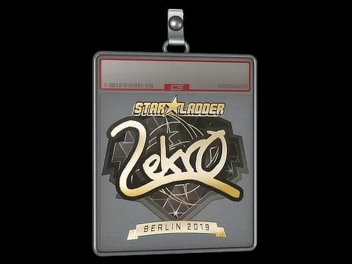 Sticker Slab | Lekr0 (Gold) | Berlin 2019