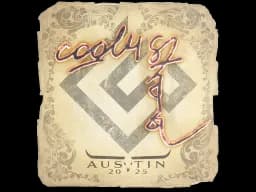 Sticker | cool4st | Austin 2025