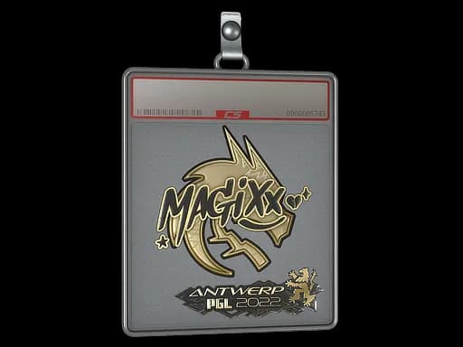 Sticker Slab | magixx (Gold) | Antwerp 2022