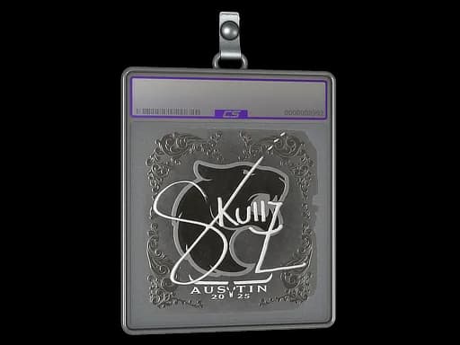 Sticker Slab | skullz (Foil) | Austin 2025