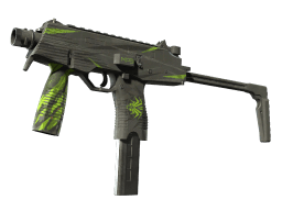 StatTrak™ MP9 | Deadly Poison (Battle-Scarred)