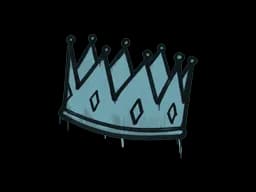 Sealed Graffiti | King Me (Wire Blue)